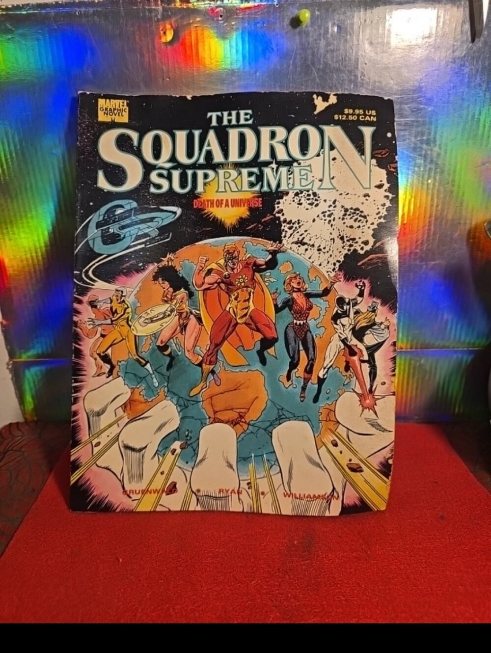092926 THE SQUADRON SUPREME Death of a Universe Graphic Novel Marvel Comic Book